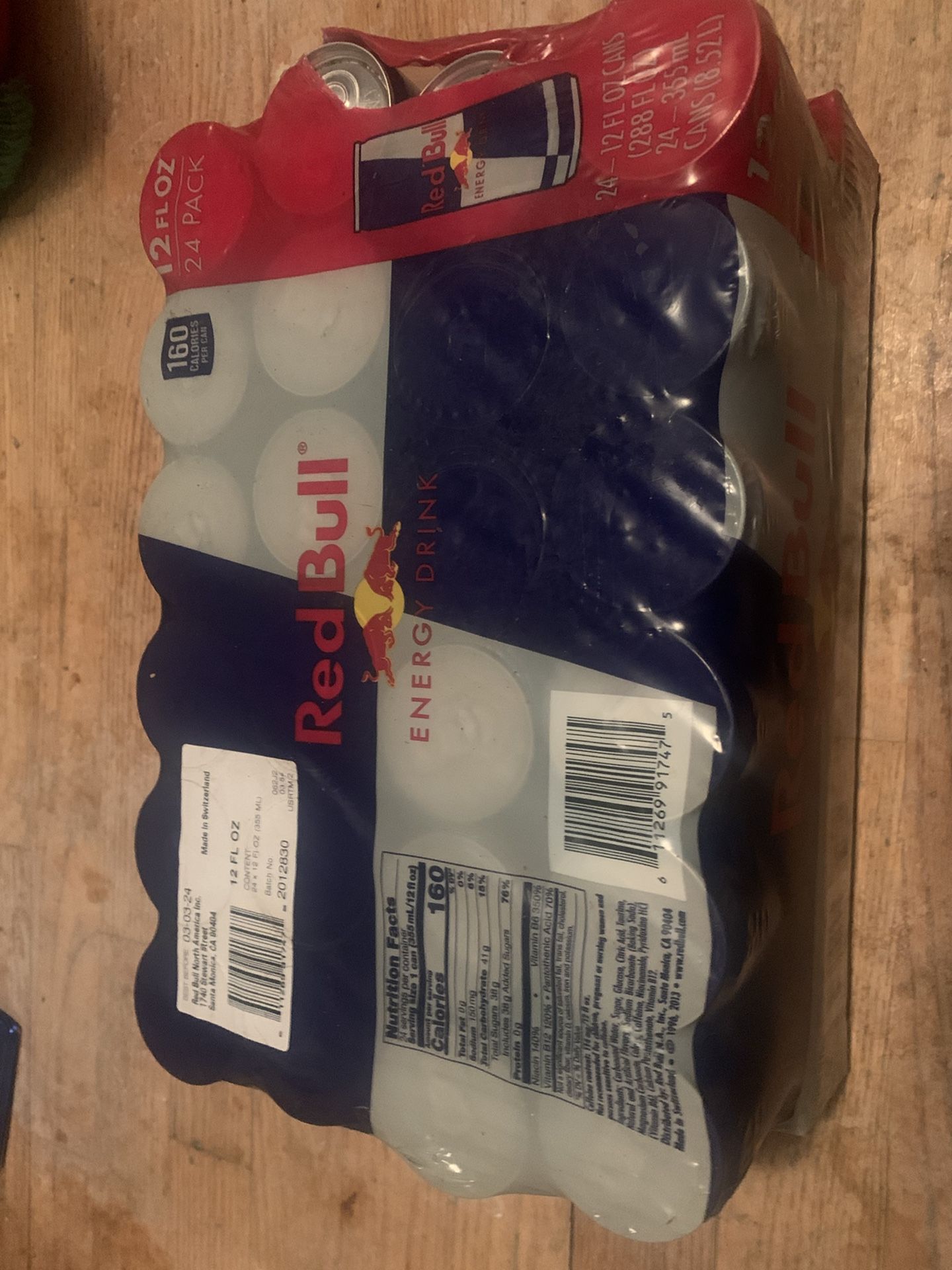 12 oz can of Red Bull (Case of 24)