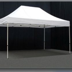 10x15  Pop Up Canopy Tent Portable  Instant Canopies Outdoor Market Shelter 10 x 15 White Canopy