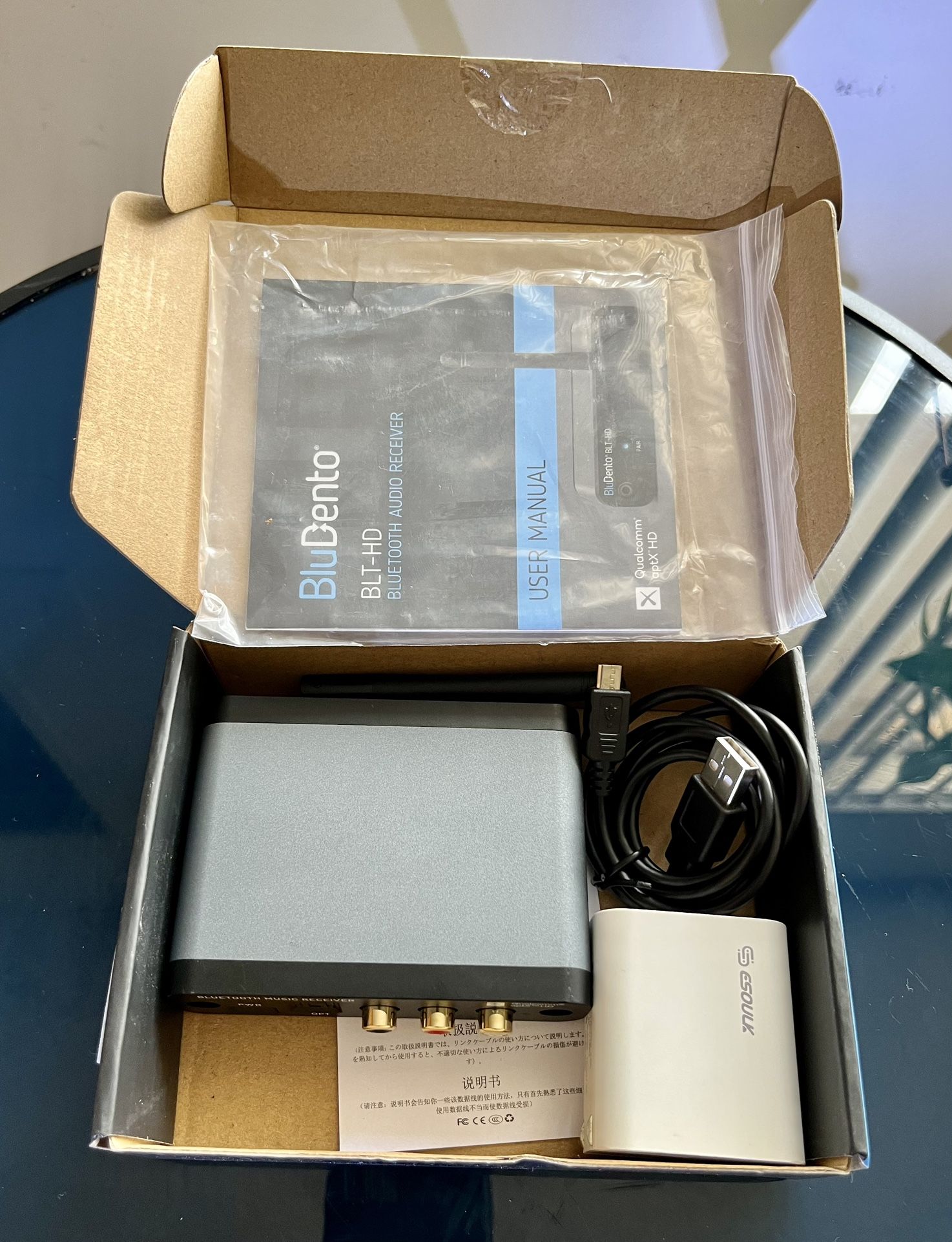 BLU- DENTO Bluetooth Receiver