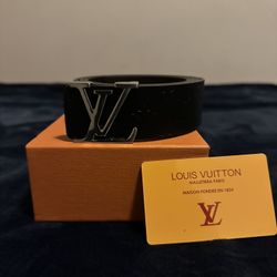 Designer Monogram Belt Black Sz 40 (Taking Offers)