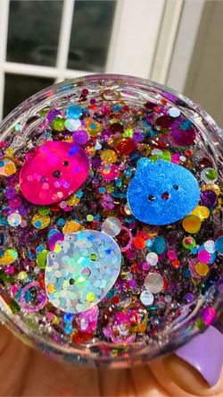 Dumpling glitter gel
