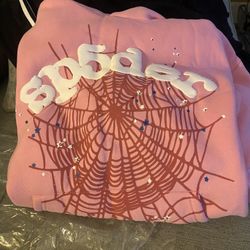 Pink Sp5der Hoodie