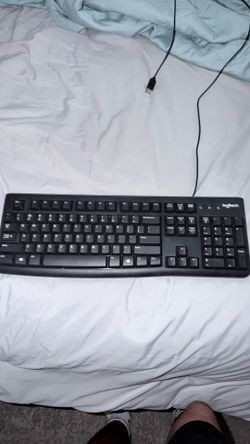 Logitech Wired USB Keyboard with Number Pad