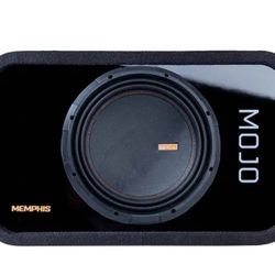 Memphis Audio MOJOE12S1 12″ MOJO subwoofer enclosure system