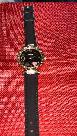 Pretty Pink And Gold Woman’s Watch
