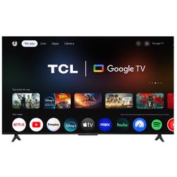 TCL 50–55” Android Smart TV – Chromecast Built-In (No Remote)