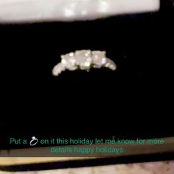3k ring White Gold 