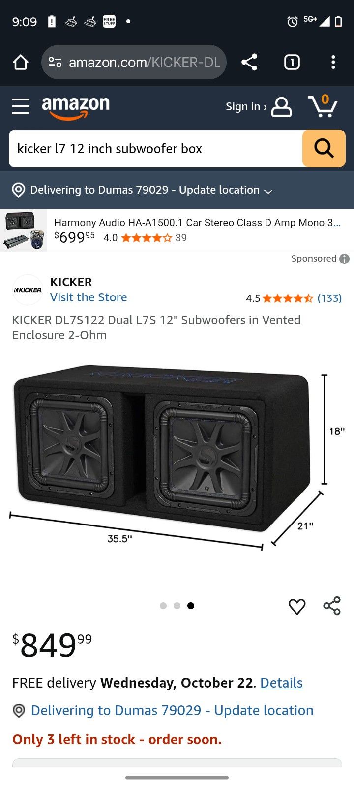 Kicker L7 12s