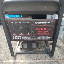 Generac  5000w Generator 