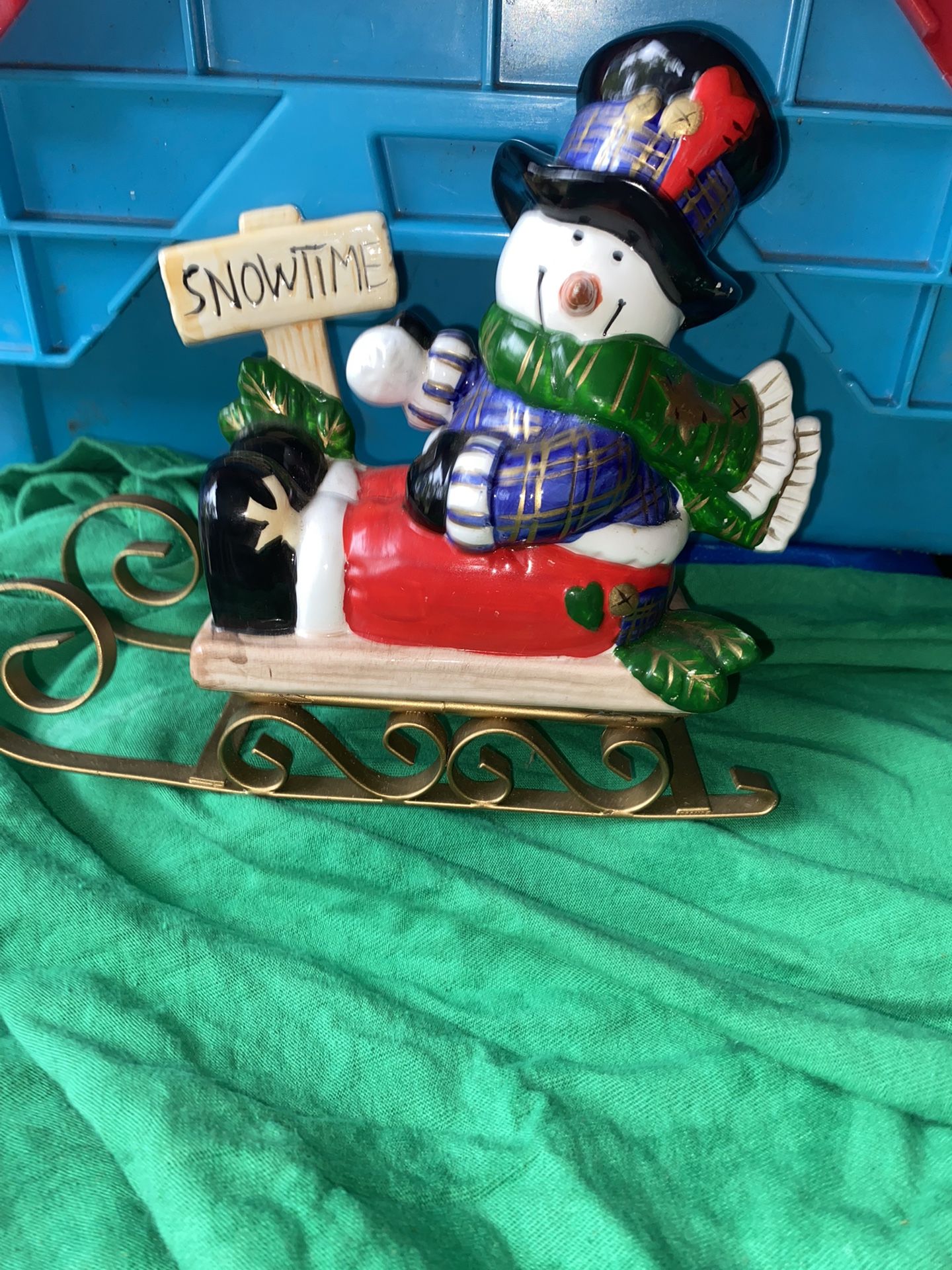 Christmas Snowman Decoration