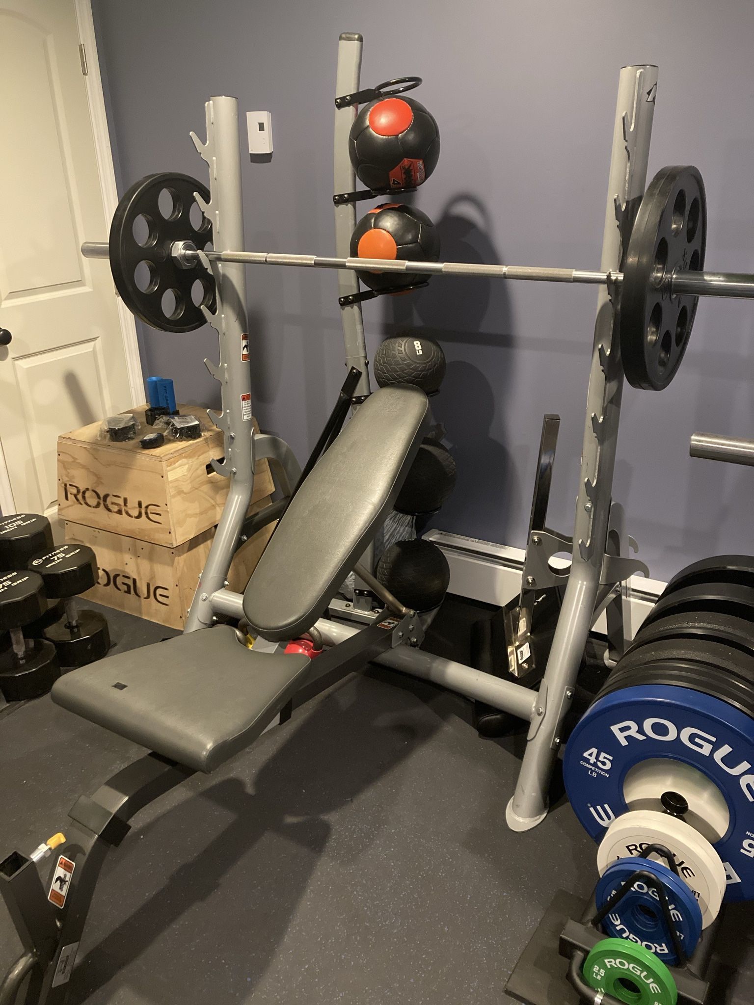 Adjustable Bench Hoist Fitness Bench Press Hoist Fitness