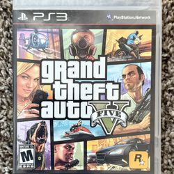 Video Game GRAND THEFT AUTO V PS3