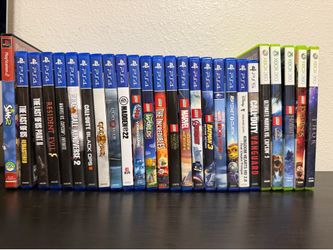 PS4, PS5 & Xbox 360 games