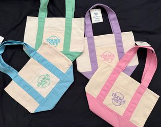 Trader Joes Mini Tote Bags