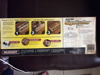Router Signcrafter Never used