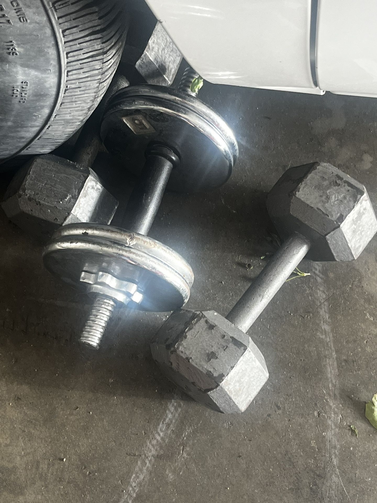 25 Pound Dumbbell Set