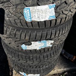 4 NEW 225/55R17 Nokian Nordman 7