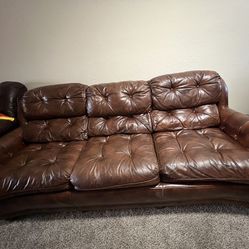 Hancock & Moore Leather couch/Sofa En Piel