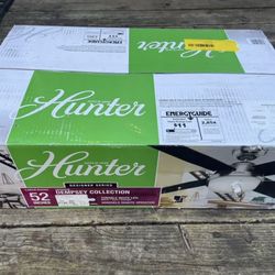 Hunter Dempsey 52 inch ceiling fan