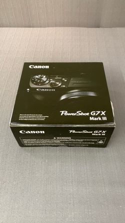 Canon PowerShot G7X III US Version Warranty