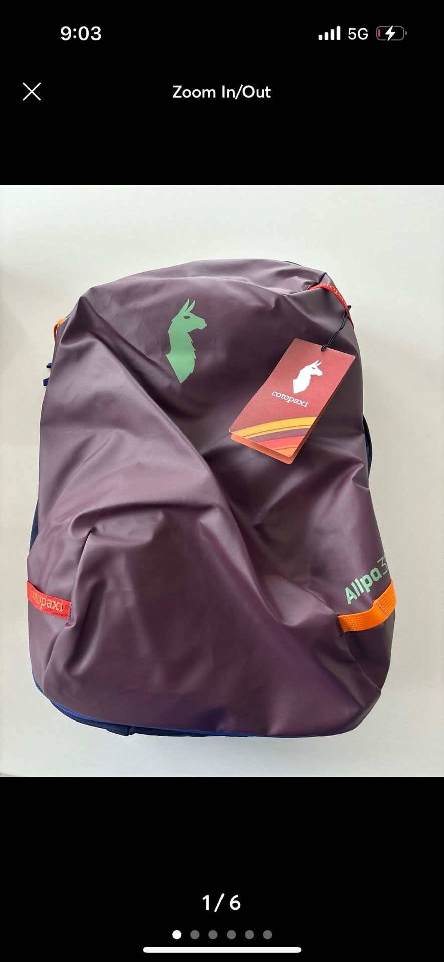 Cotopaxi Allpa 35L Travel Pack - Wine