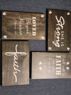 Fathers Day Gift Bible Verse Hand Made