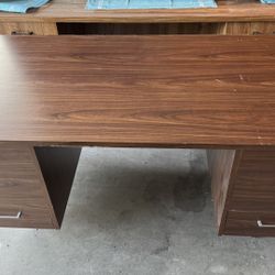 Executive Desk with Pedestals