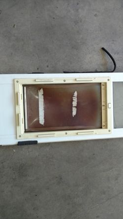 Pet Door Insert for Sliding Glass Door