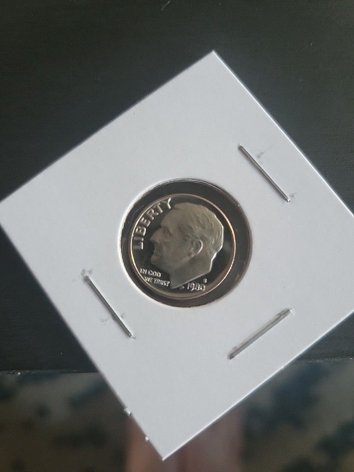 1980 P ROOSEVELT DIME UNCIRCULATED 1329-X