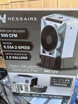 900 CFM 2-Speed Portable Evaporative Cooler for 350 sq. ft. in Gray