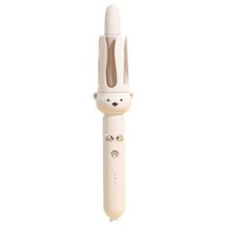 【Wholesale only 】Cute Bear Automatic Hair Curler, 32mm Auto-Rotating Ceramic Curling Iron with 4 Temperature Settings, Anti-Tangle & Anti-Scald Design