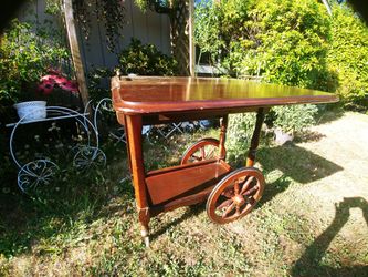 Antique tea cart