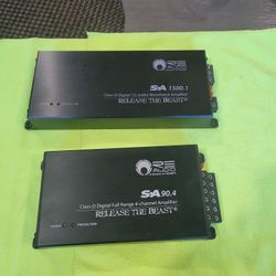 2 AMPLIFIER RE AUDIO 