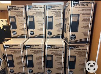Portable air conditioning units 13500 Btu cools 450 sq ft comes with window Kit