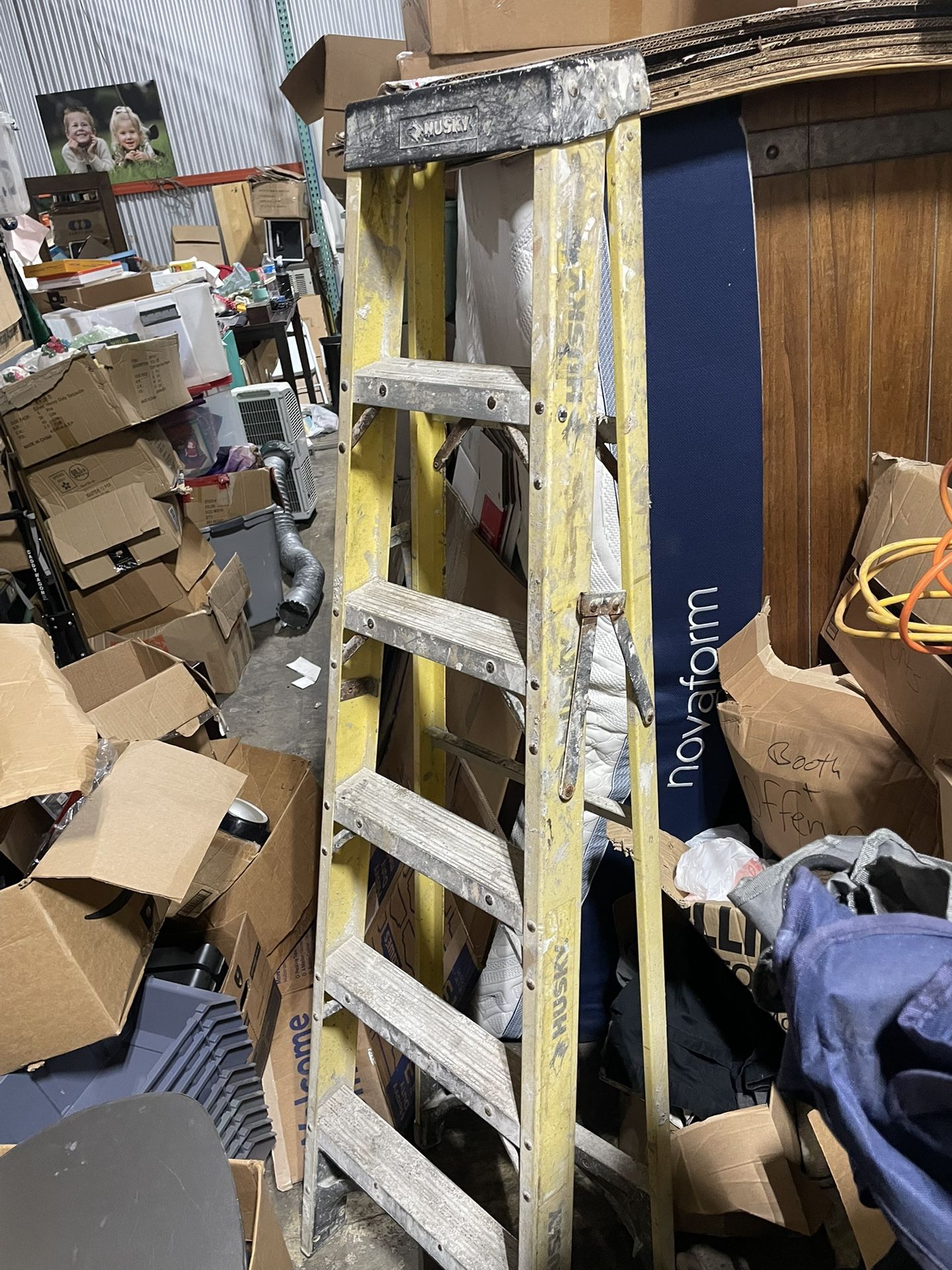 **ESTATE SALE** 6 Foot Fiberglass Husky Ladder A Frame