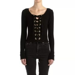 Sexy Lace Long Sleeve Bodysuit