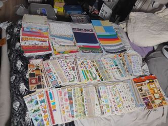 scrapbooking materials and stuff