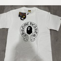 Chrome Hearts X Bape T Shirt Collab