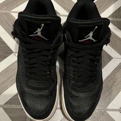 jordan 4 black gum laser