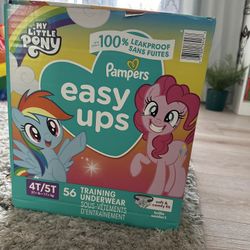 Easy Ups Pampers Size 4T 5T