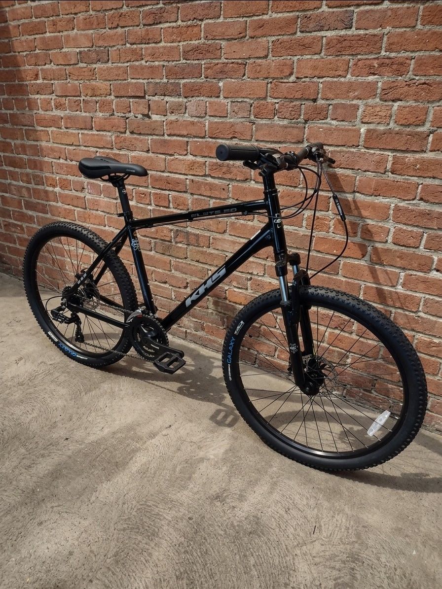 NEW 2025 LARGE KHS ALITE 50 BLACK 21 SPEED HARDTAIL MTB MTN MOUNTAIN BIKE