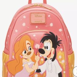Goofy  Movie  Roxanne & Max  Mini Backpack With Matching Wallet. 
