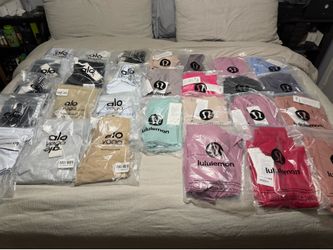 Alo & LuLu Lemon sets top and bottom