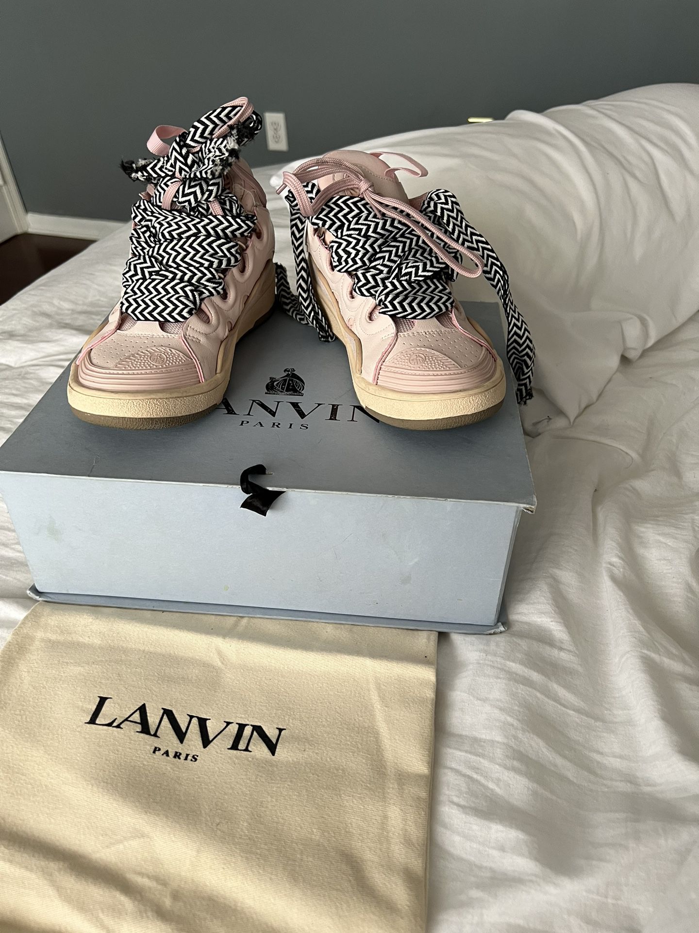 Lanvin chunky lace-up sneakers for Sale in Miramar, -
