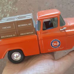 Collectible Dave And Buster Truck Bank 1955 Chevy Cameo Truck