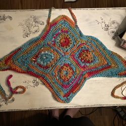 Bandana Style Crochet Top