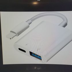 USB Camera Adapter Portable USB 3.0 Female OTG Adapter For iPhone