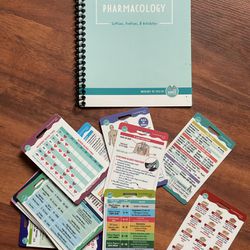 Nurse In The Making Clinical Badge Cards And Pharmacology Pocket.