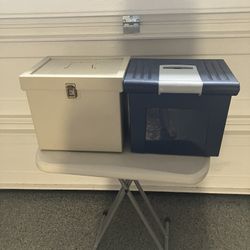 Two File Storage Containers 