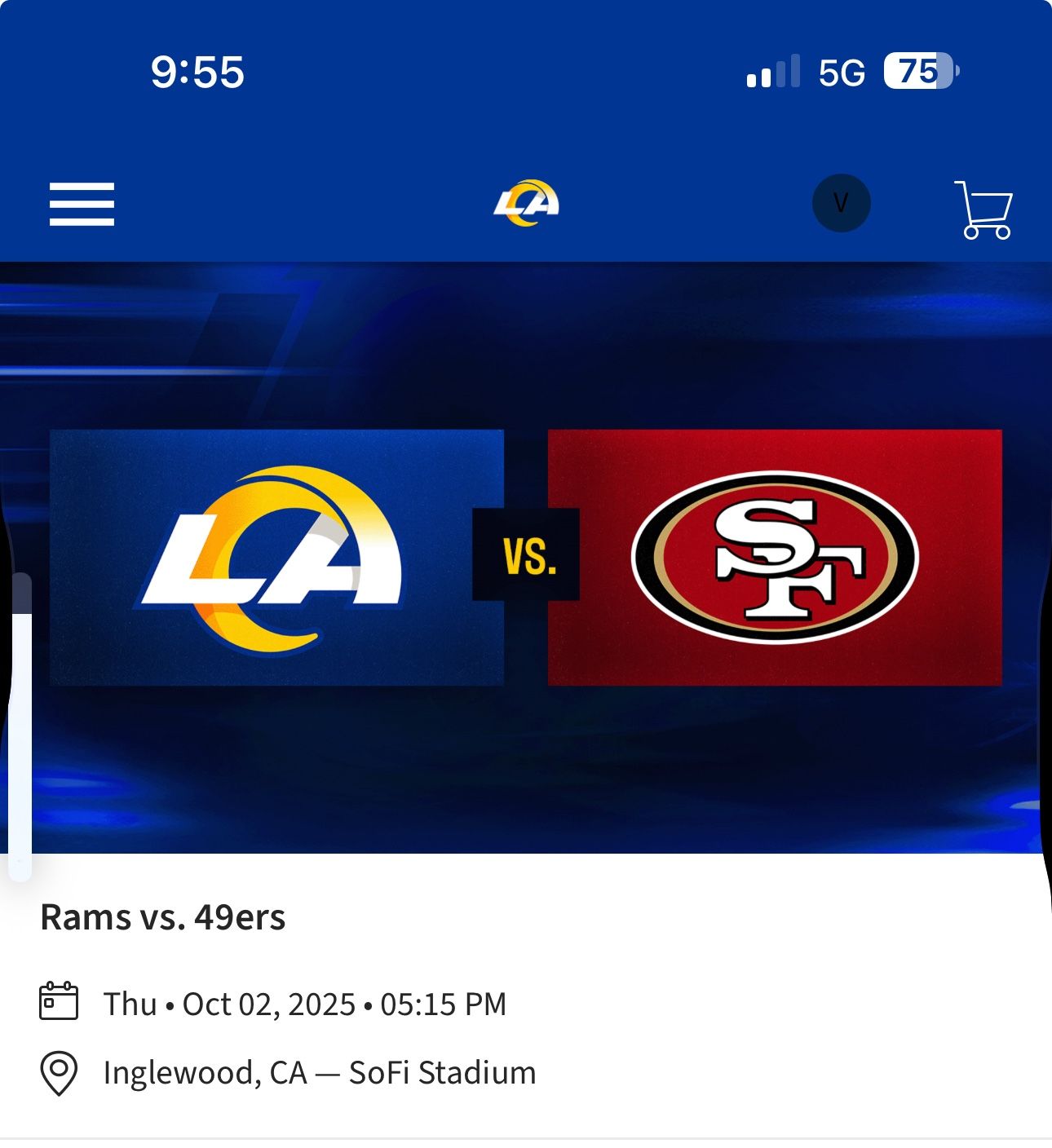Rams Vs 49ers